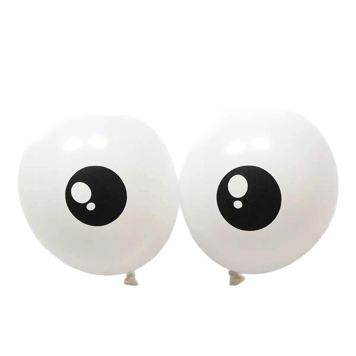 

100pcs 5 Inch White Eyes Balloon Black Octopus Balloon Shape Animal Eyes Balloon Manufacturers Wholesale