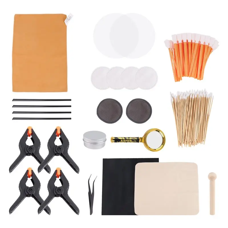 Portable Professional Card Cleaning & Polishing Kit -Restoration,Flattening & Scratch Repair For PSA Graded,Sports & Trading Car