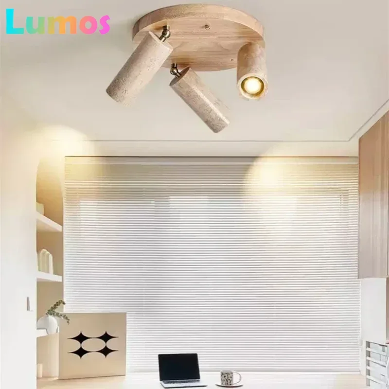 النمط الياباني الإبداعي الطبيعي الأصفر الكهف حجر LED ضوء السقف غرفة المعيشة متجر الملابس الأضواء إضاءة ديكورية #5