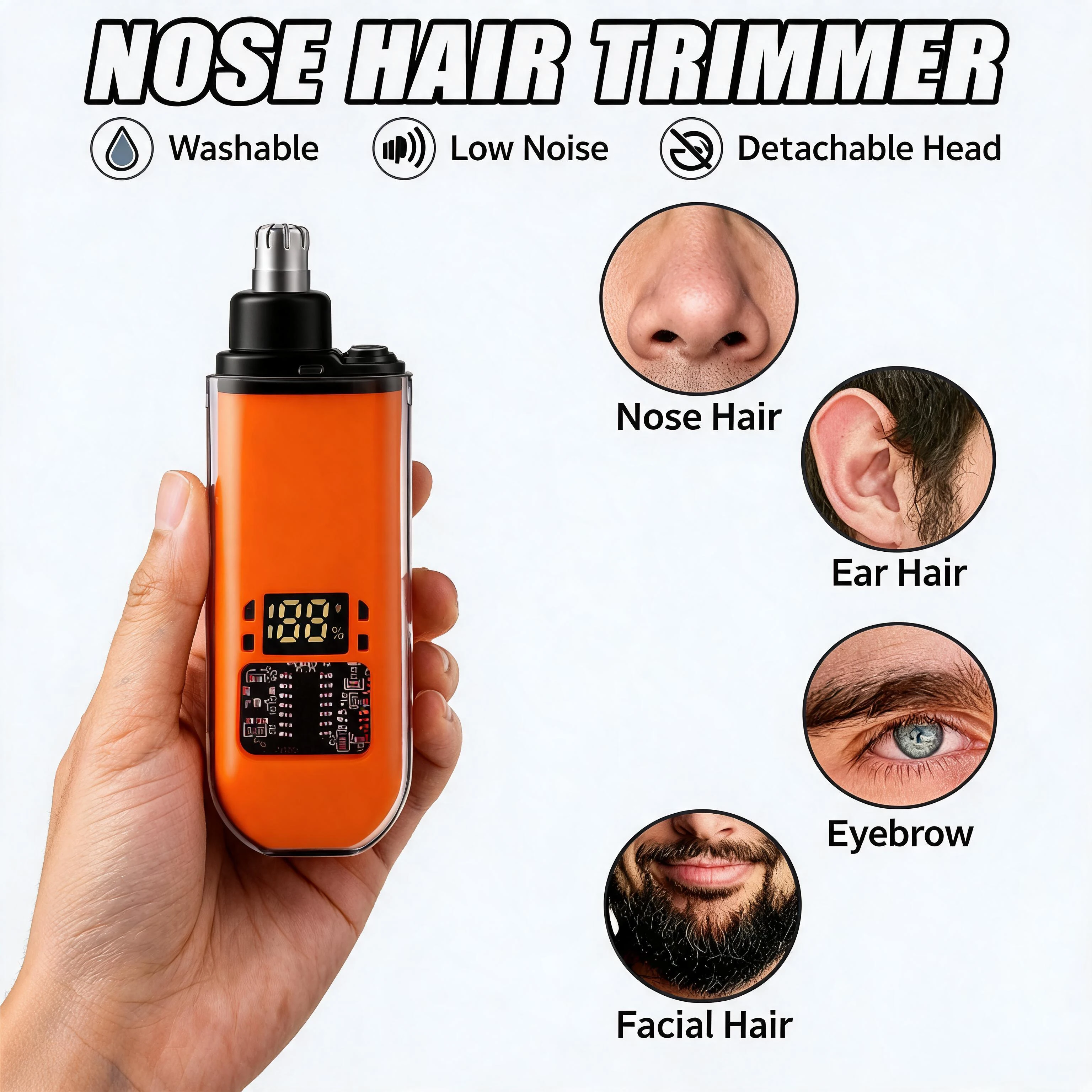 Akumulatorowy trymer do nosa i – Men'S Grooming Nose Hair Trimmer recenzja i cena