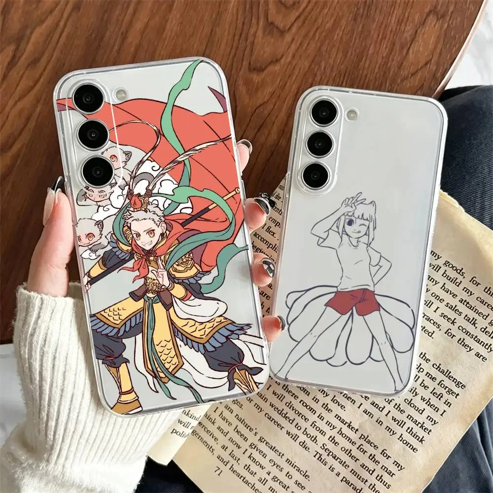 Anime Fei Ren Zai   Phone Case For SamsungA10,12,20,21S,30,31,40,50,51,52,70,71 Transparent Cover