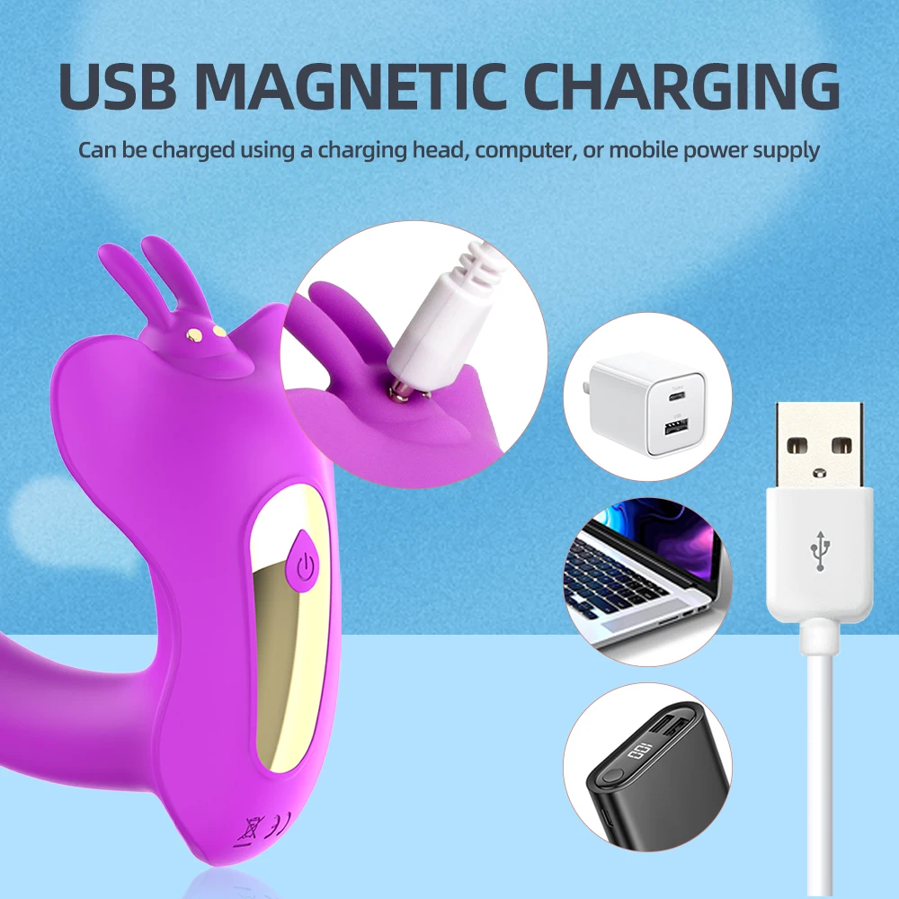 هزاز فراشة بجهاز تحكم عن بعد للإناث ، دسار يمكن ارتداؤه ، مص البظر ، تحفيز المهبل ، لعبة جنسية ، منتج اللباس الداخلي #5