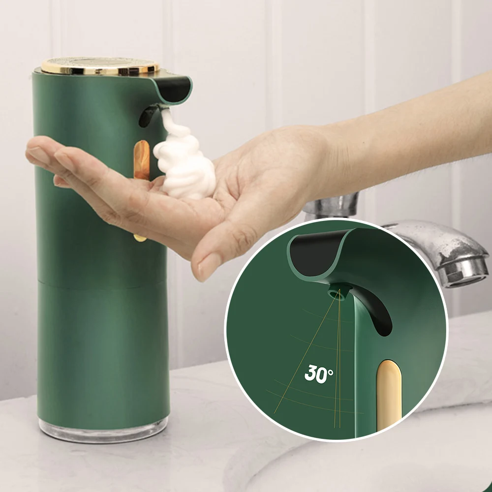 

New Foam Automatic Soap Dispenser Bathroom Touchless Refillable Liquid Soap Dispensers With USB Charging Foaming Hand Sanitizer
