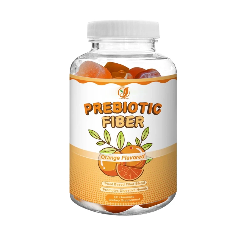 

Fiber gummies, 4 grams of plant fiber per serving, support digestive health, metabolic support, gluten free, gelatin free