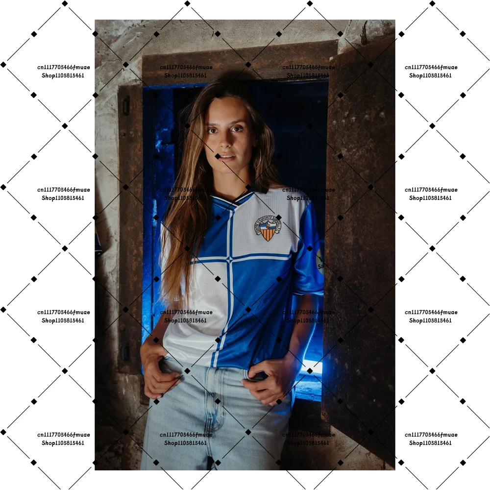 2026-27 Spain Mens Soccer Dry-fit Top Adult Breathable T-shirt C-CE Sabadell Unisex Outdoor Sports Home Training Football Jersey