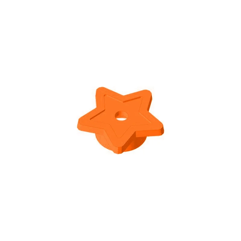 50 pz Building Blocks 11609 Amici Accessori Stella con Porta Perno Collezioni Bulk Modulare GBC Giocattolo Per MOC Ad Alta Tecnologia Set