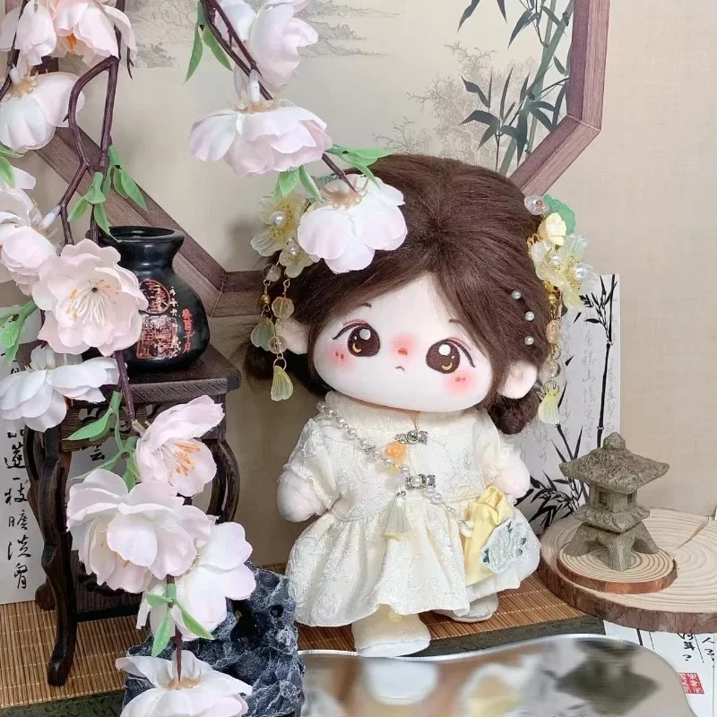 Cotton Doll Flower Full Moon Series 20cm Non Attribute Authentic New Chinese Baby Clothing