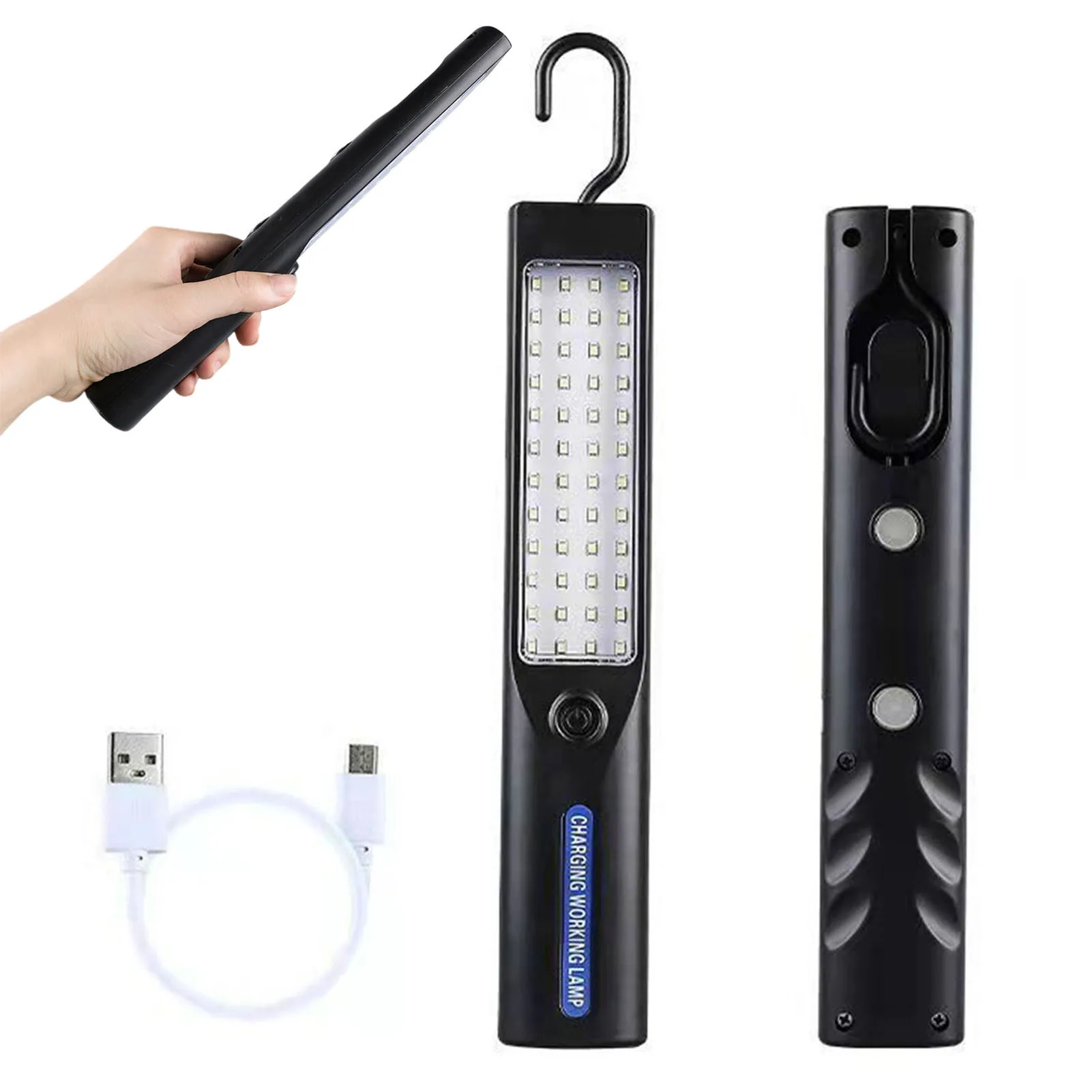 Outdoor Emergency Flashlights Handheld Machine Tool Maintenance Work Light for Night Market Stall Flea Market