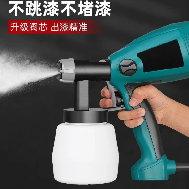Utility Household Electric Paint Sprayer Handheld Mini Spray Gun For Latex Paint Indoor Outdoor DIY Painting
