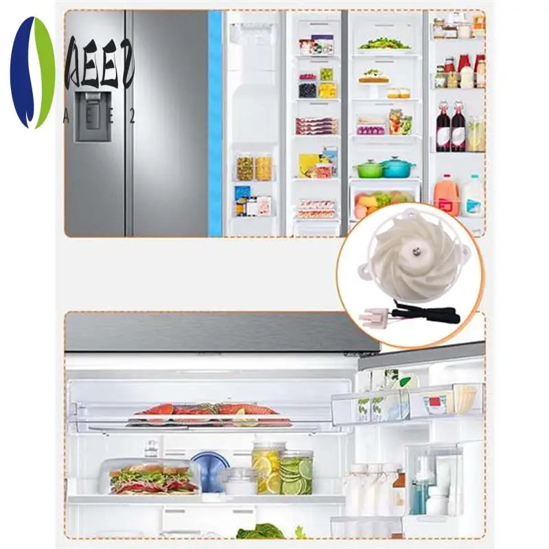 

AEE2-двигатель вентилятора испарителя холодильника для холодильника Meiling ZWF-30-3 BCD-430WP9C, запасная часть двигателя охлаждающего вентилятора постоянного тока 12 В