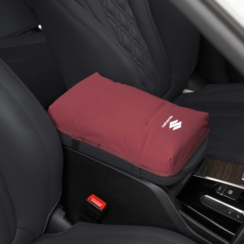 

Автомобильный подлокотник, подушка для подлокотника центральной консоли для Suzuki Swift Jimny Ignis SX4 Splash Baleno Vitara Samurai, самурайский салон автомобиля