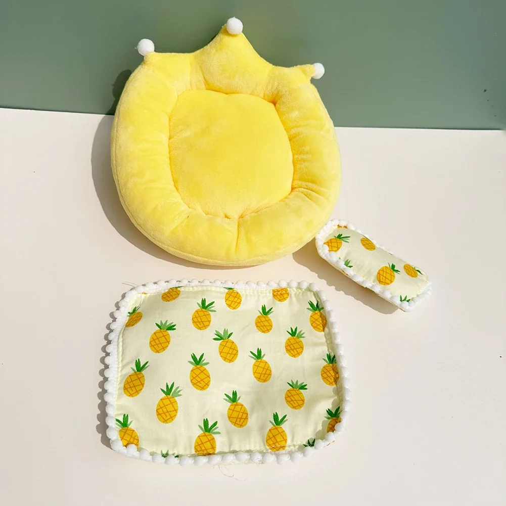 Przytulny zestaw pościeli na 17cm Labubu Vinyl Plush Labubu Cute Bed Blanket Labubu Akcesoria