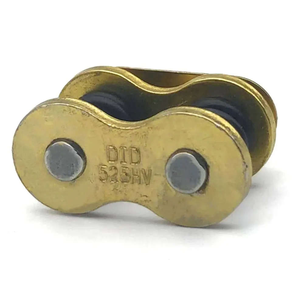 Durable Gold Motorcycle Chain Buckle Modification Connecting Oil Seal Link Lock Reforting Accessories O-Ring Joint DID428HV