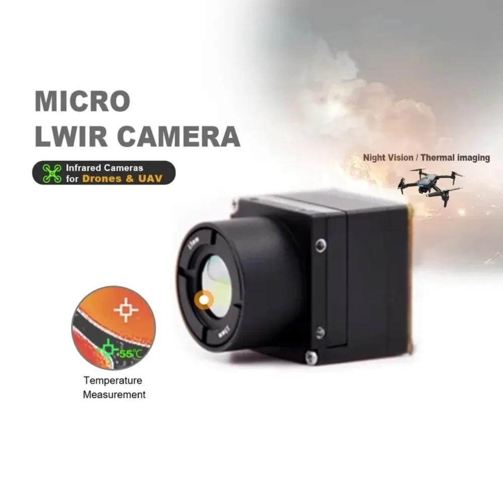 Analog Lightweight Resolution 256 384 640 Spectral Long Wave Night Vision Thermal Imaging Module for Driver