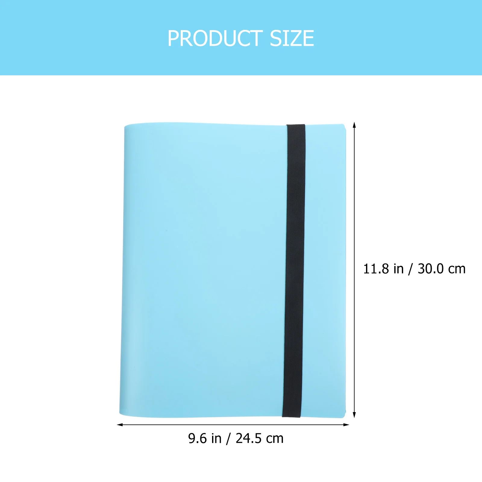 

Game Card Holder Durable Plastic Album Collector Card Binder for Sports Ticket Storage Photocard Book Ticket Album