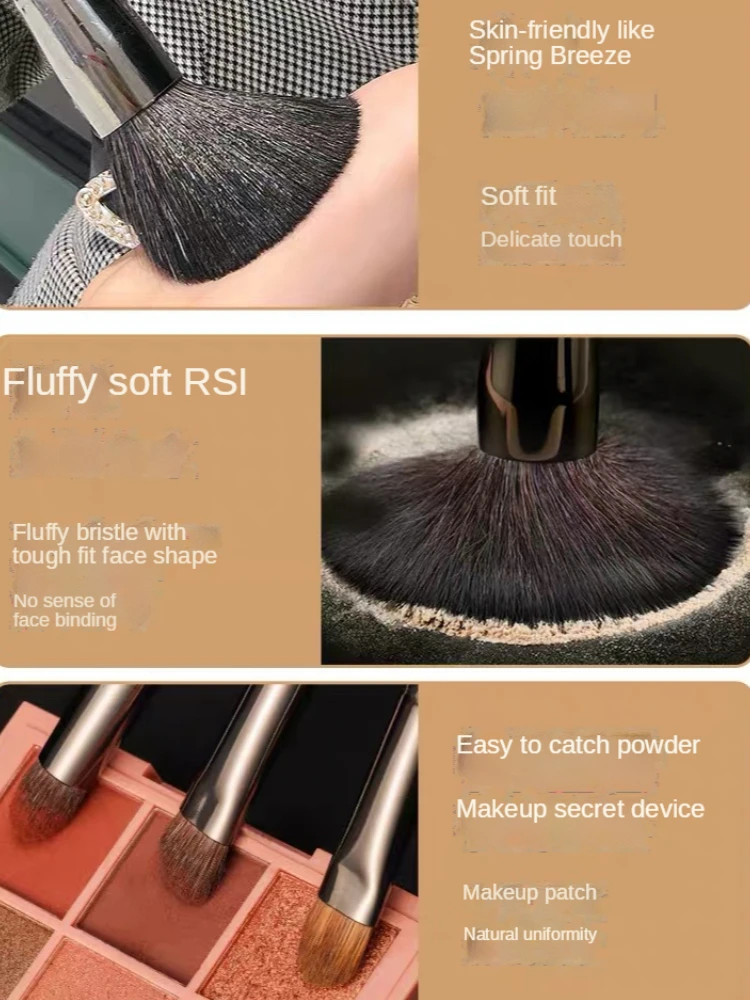 yangjing 26 Makeup Brushes Set Animal Hair Make up Specialist Special High-End Real Wool Makeup Brush