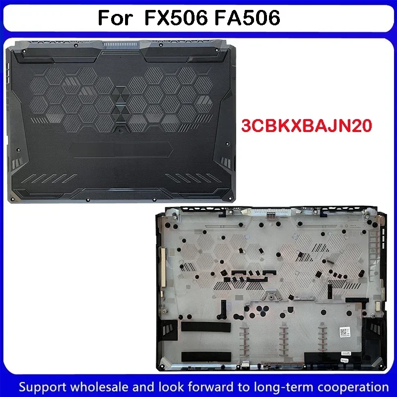 حافظة علوية Palmrest ، حافظة قاعدة سفلية لهاتف ASUS FX506 FA506 3CNJIBAJN00 3CBKXBAJN20 ، جديد