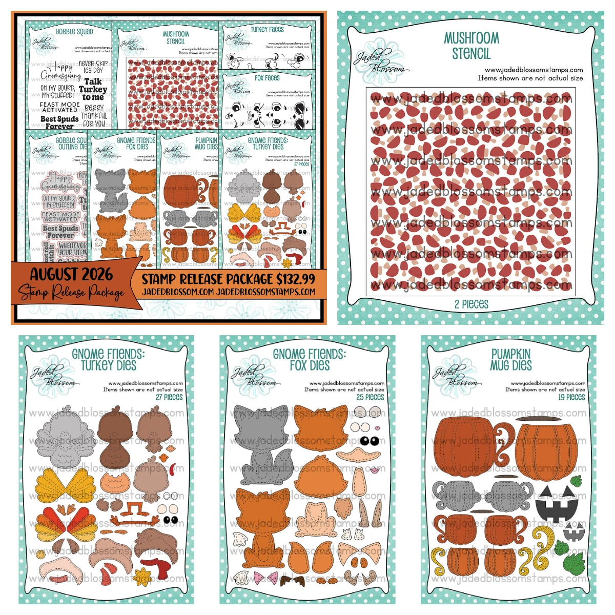 2026 Neue Jaded Blossom Gnome Friends Stempel und Metall-Stanzformen-Set für DIY-Bastelarbeiten, Grußkarten, Scrapbooking und Dekoration