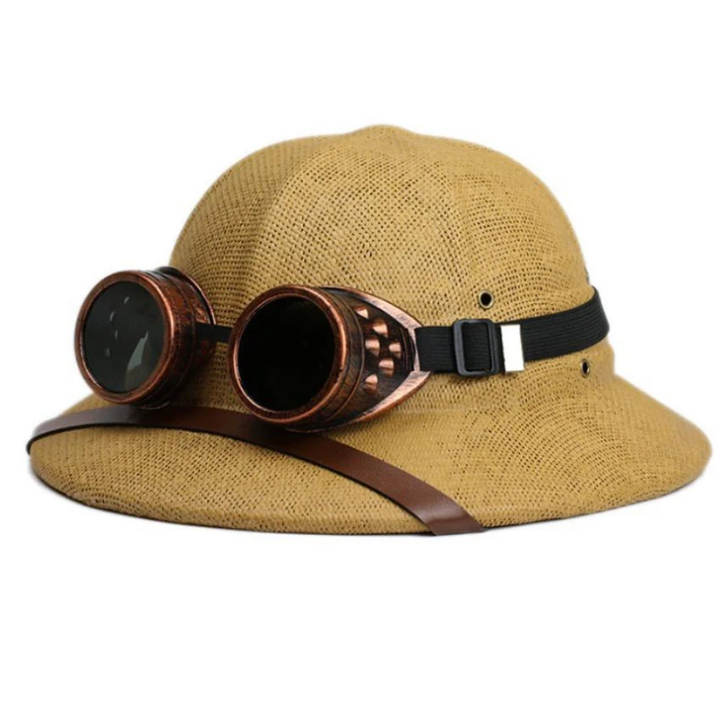 레트로 Steampunk 안경 고딕 선글라스 보호 안경 장식 여러 모델 드레스 업 도구