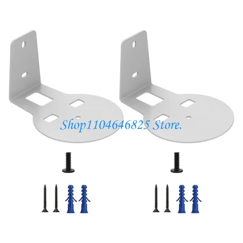 Adjustable Angles Metal Wall Mount Brackets Heavy Type Speaker Mounting Brackets for Home Theater Studio Use