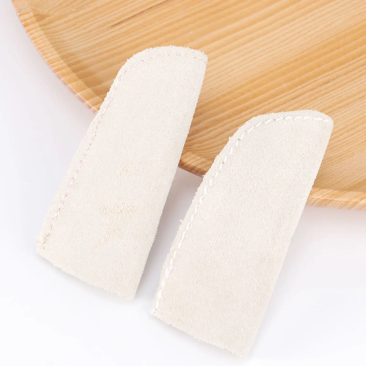 

5Pcs Finger Protector Sleeve Heat Insulation Finger Guard for Jewelry Making Prevent Injury Scald