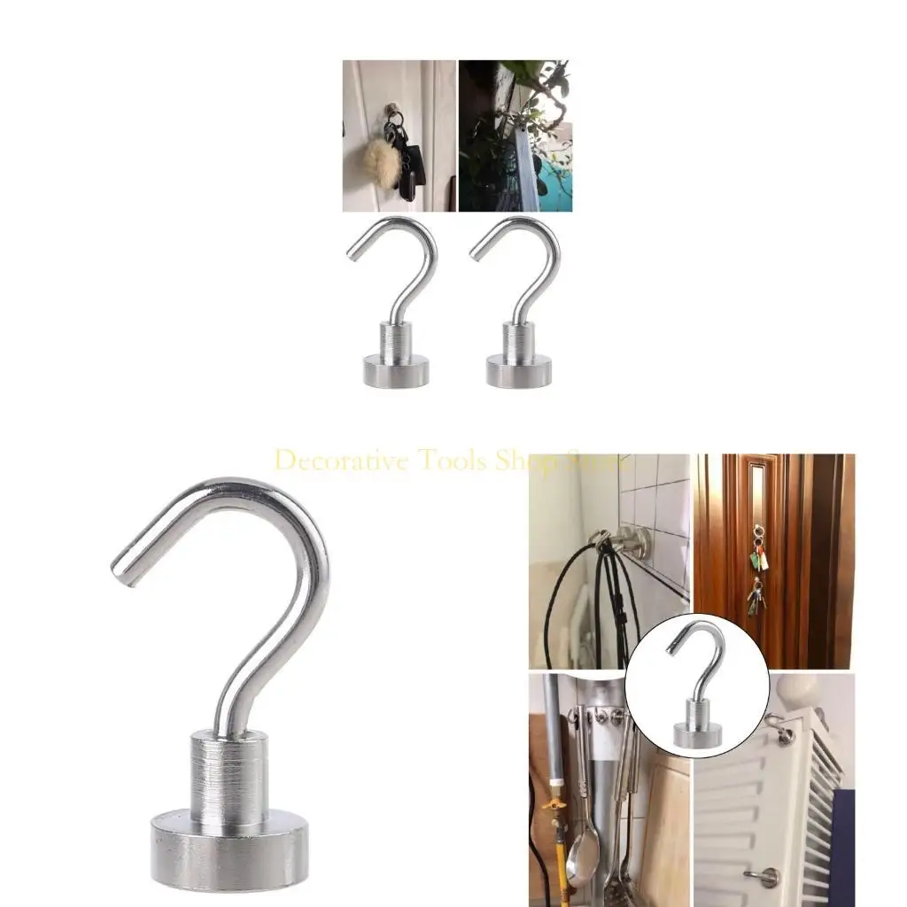 QX2E Wall Mounted Hook Strong Load Bearing Towel Bag Hook Coat Clothes for Key Hanger Bedroom Living Room Kitchen Ho