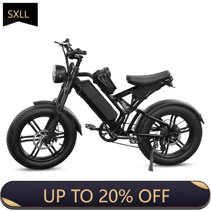 

Электрический внедорожный велосипед SXLL 500W 48V13Ah, электровелосипед для взрослых V10, горный велосипед