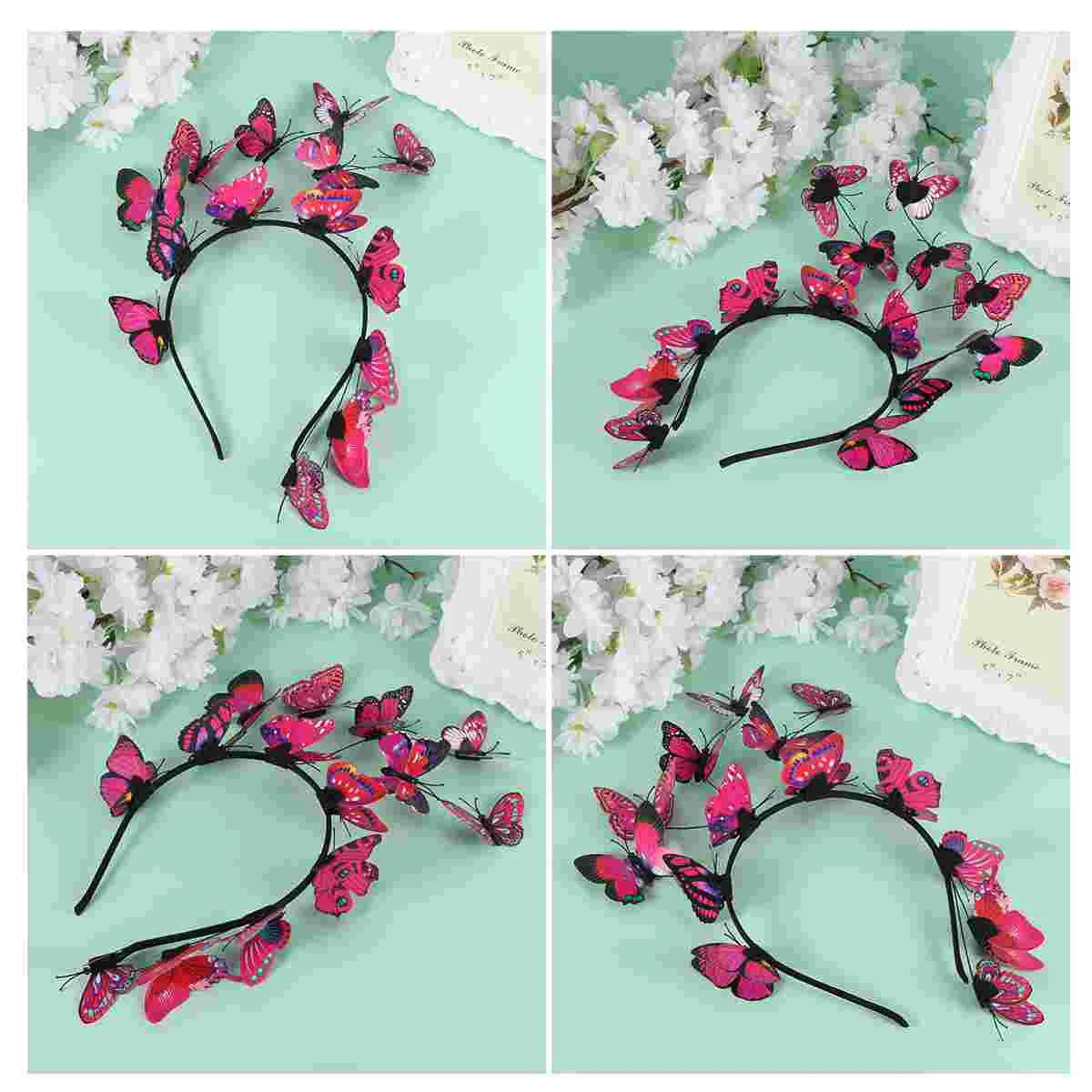 

Hair Hoop Band Clips Women Headdress Wedding Accessories Creative Headwrap Headgear