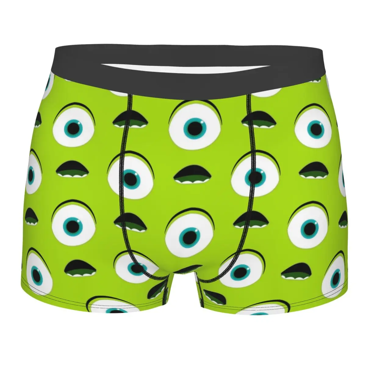 

Мужские боксеры Custom Monsters University Mike Wazowski с 3D-принтом, дышащие трусы-брифы