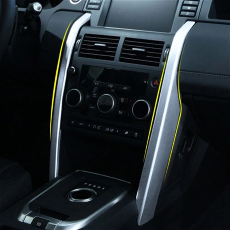 

WELKINRY для Land Rover Discovery Sport L550 2014-2023, автомобильная консоль, шестеренка, стол, кондиционер, регулятор, переключатель, Боковая Отделка
