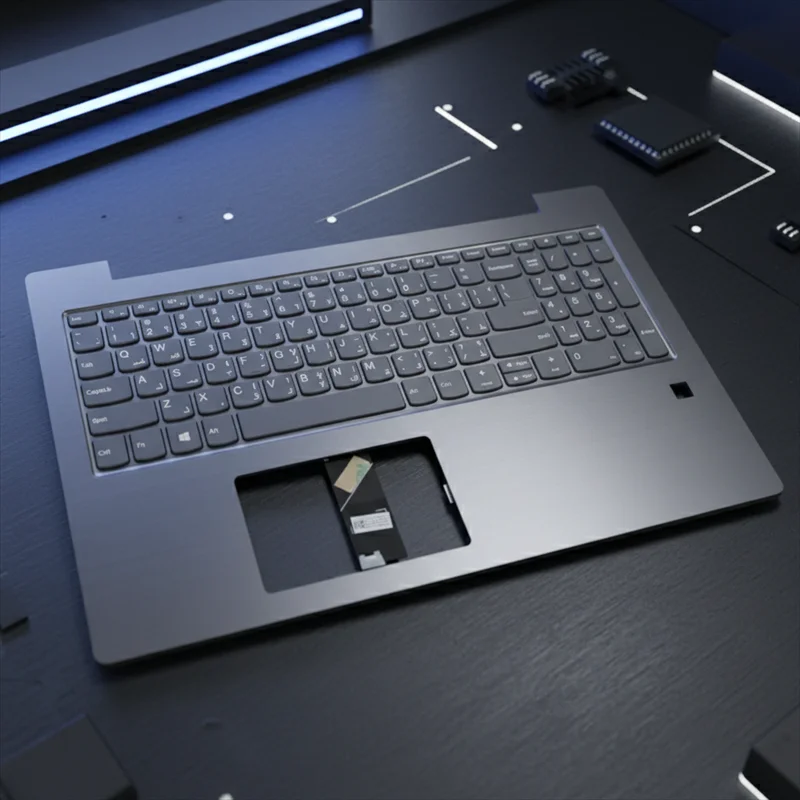 

ARA Arabic Iron Gray Keyboard Upper Case Palmrest Shell Cover For Lenovo V330 15 15ISK 15IKB 5CB0Q60203