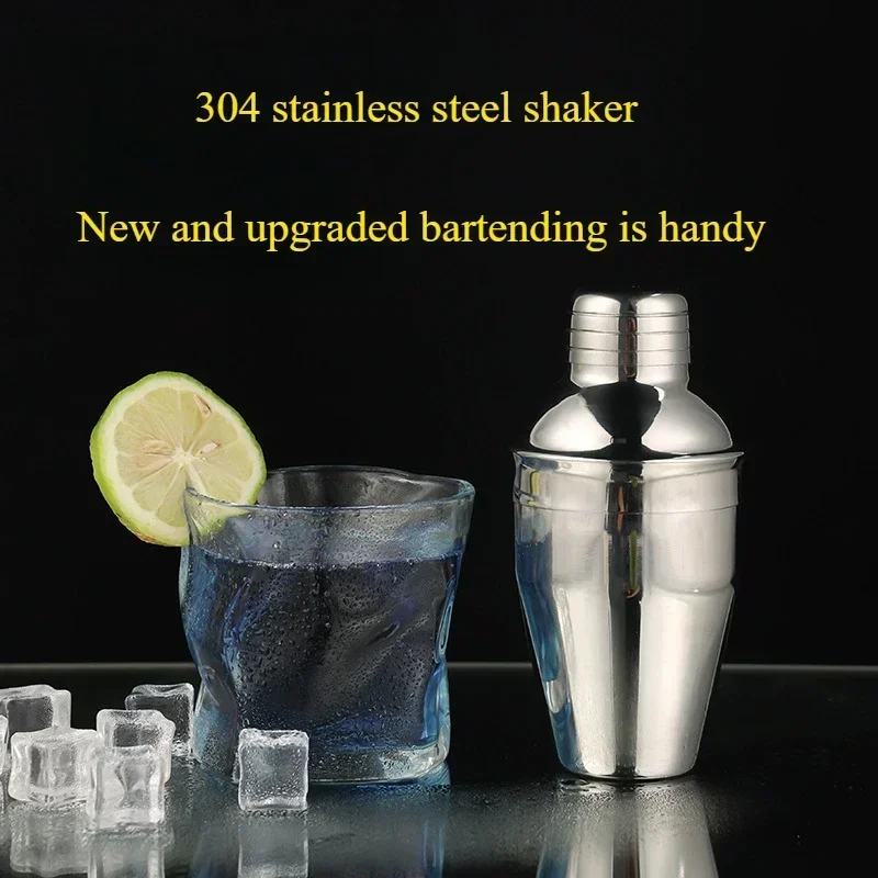 250/350/550/750ml Stainless Steel Cocktail Shaker Wine Mixer Stainless Steel Cocktail Shaker Professional Barware Party BarTools