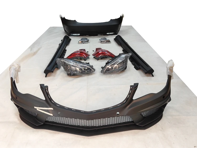 

Mercede E400 E Class E Coupe Body Kit PD Style Unpainted New Bumper Exhaust Clips 1 Year Warranty for 2014-2016 W207