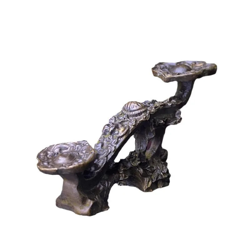 Antique Ruyi Decoration Alloy Antique Distressed Crafts Domestic Ornaments
