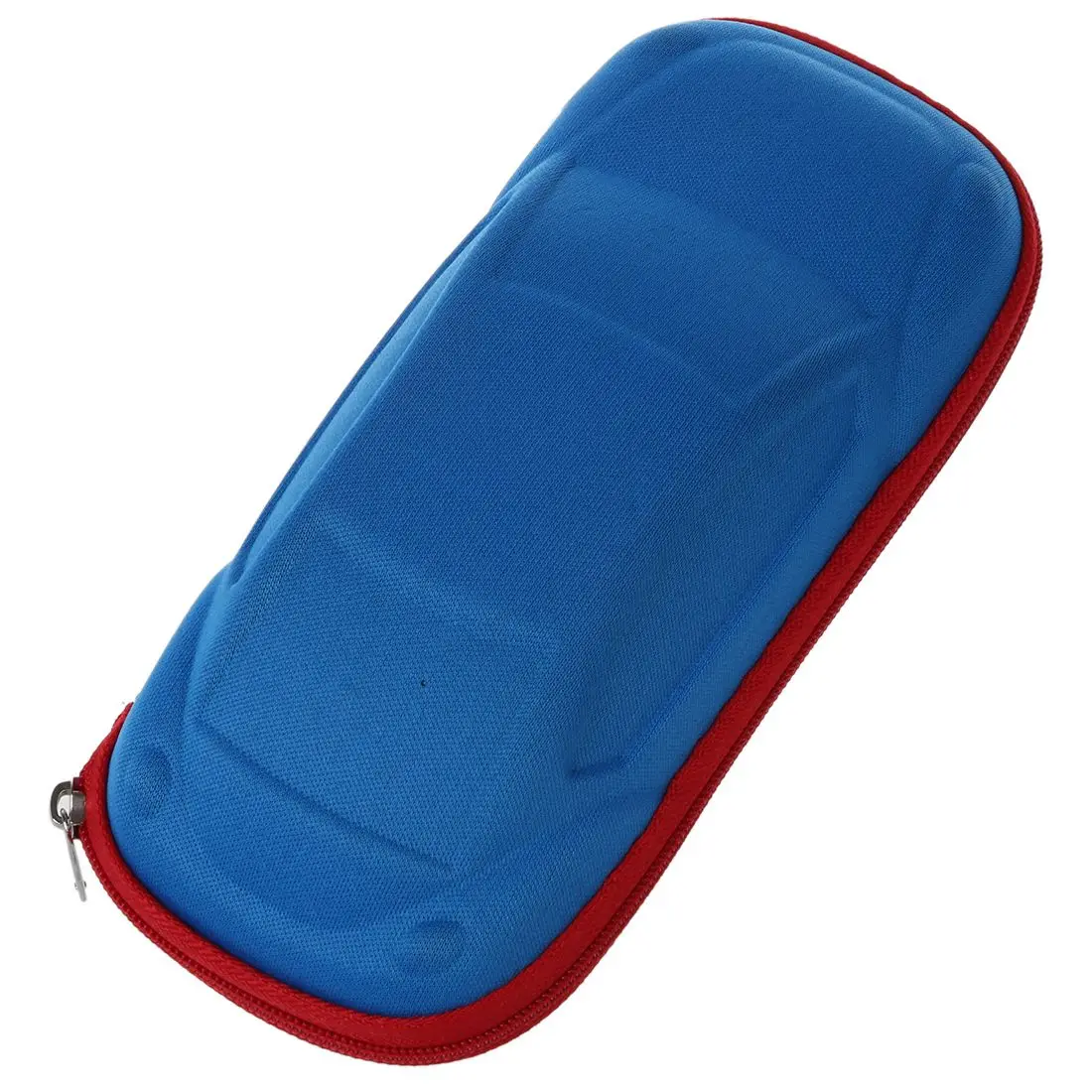 Car Shape Zip Case para crianças, óculos, óculos, azul