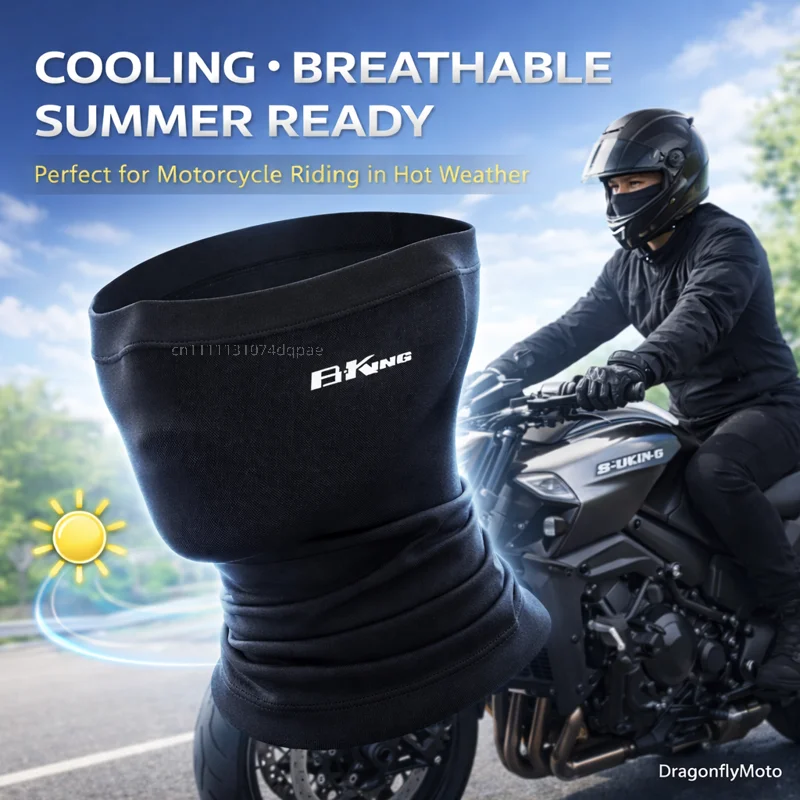 For Suzuki B-KING 1300 Bking 1340 Bking1300 Motorcycle Face Mask Summer Cooling Road Bicycle Balaclava Custom Logo