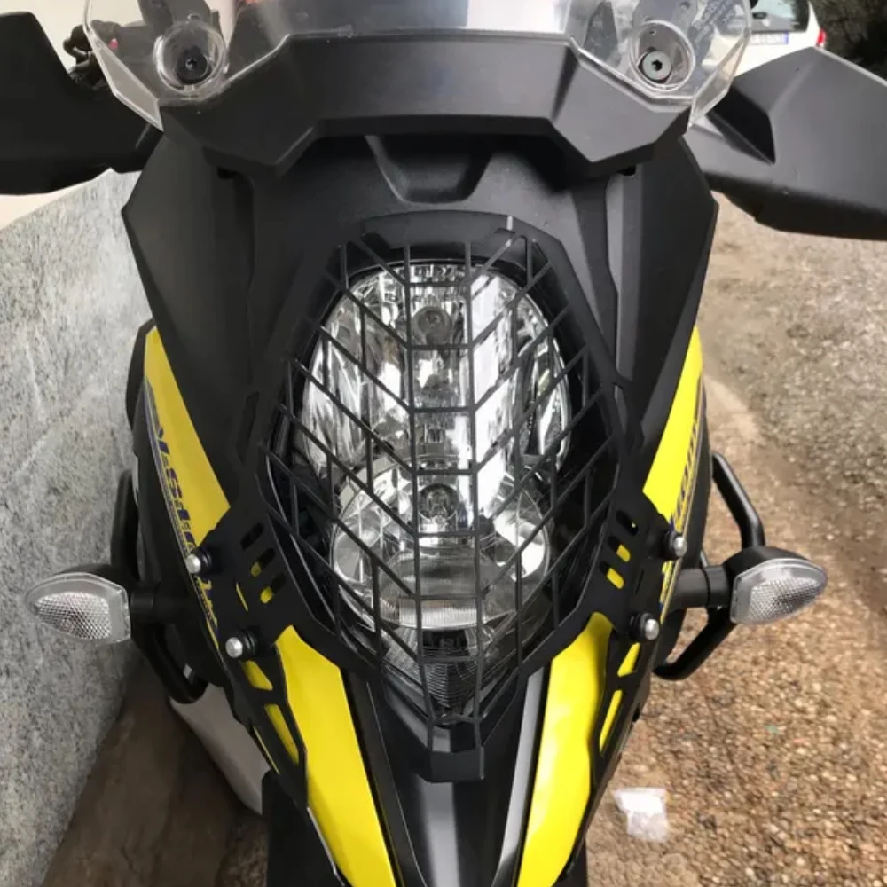 

VSTROM 650 DL 650 Motorcycle Headlight Grille Guard Cover Protection Grill For SUZUKI V-STROM 650 DL650 2017 2018 2019 2020 2021
