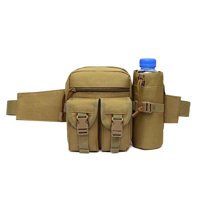 

Cycling Water Bottle Waist Bag Outdoor Tactical Waist Bag Water Bottle Bag Equipment Bag Mountaineering Camping Roadside Bag