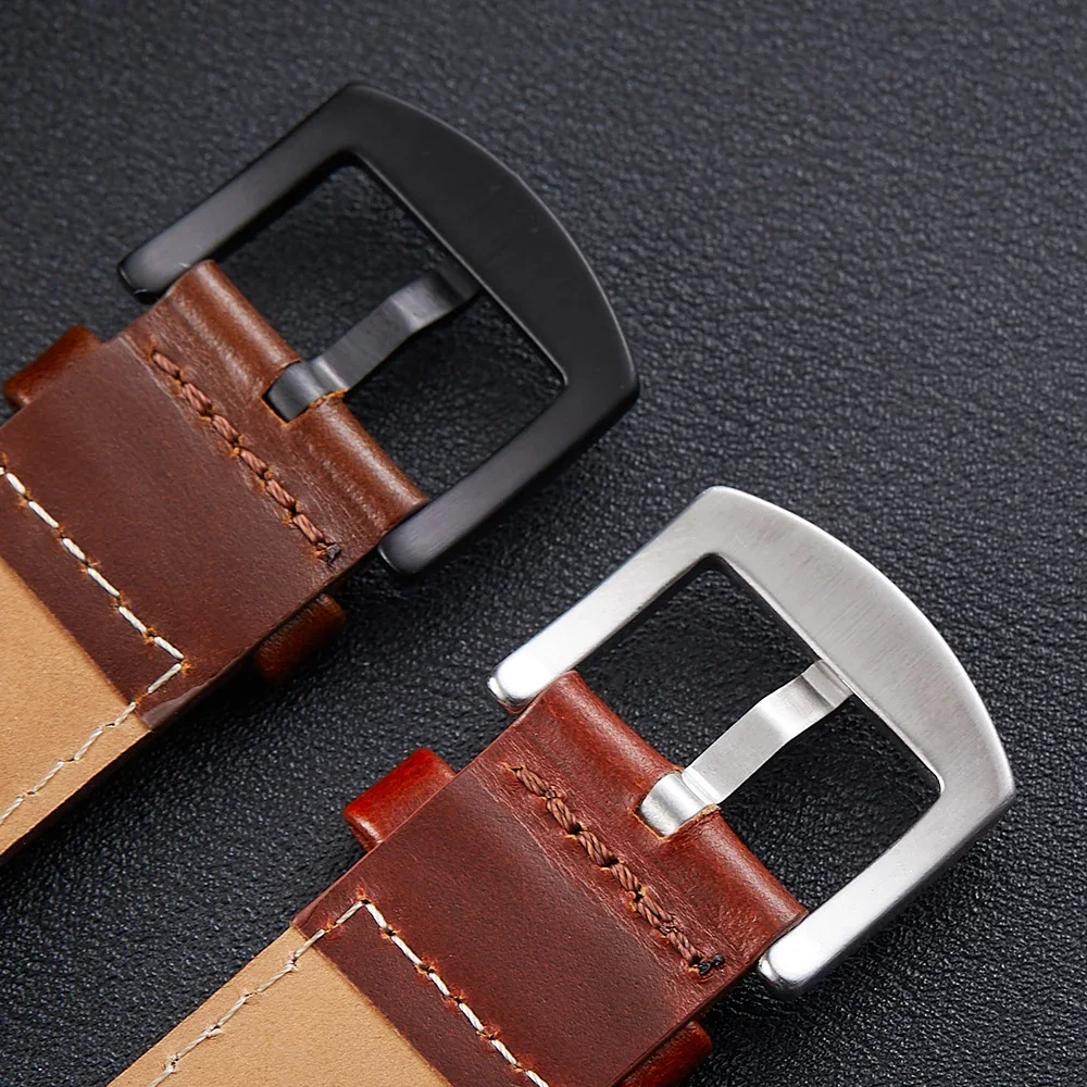 New Stainless Steel Buckle Watchband Strap Button for Watch Band 18mm 20mm 22mm 16mm 24mm Matal Clasp Watches Accessories