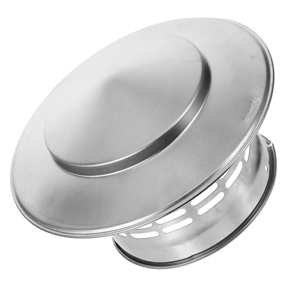 Thick Durable Chimney Rain Cap Stainless Steel Roof Vent Cover Weatherproof Chimney Protector Cover Roof Vent Caps