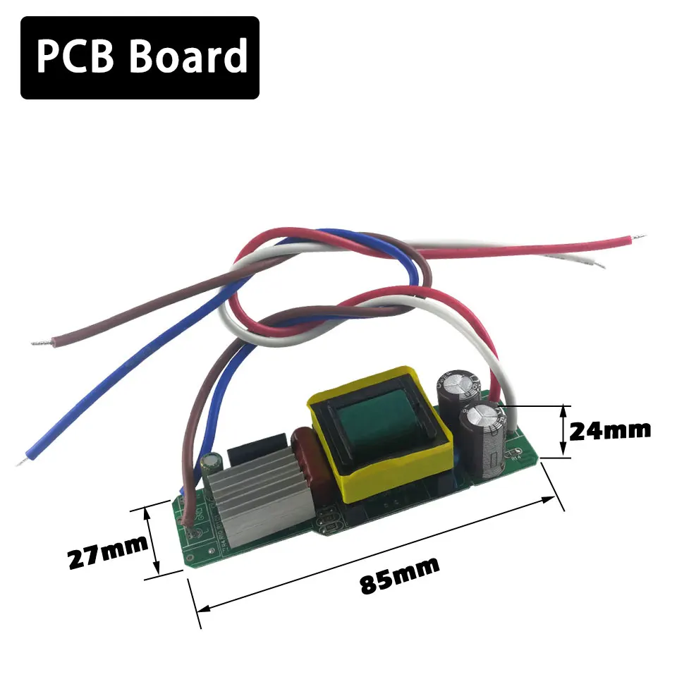 LED Driver 20W 24W 30W 36W Power Supply AC85-77V To DC 18-39V 30-60V 39-85V 60-120V DownLighting Transformers Bulb