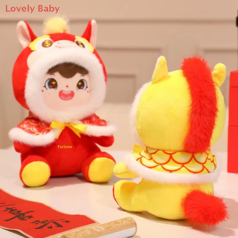 【bs】presente de ano novo mascote dos desenhos animados animal cavalo brinquedos de pelúcia sorte 20cm cavalo do zodíaco chinês bonito pônei vermelho boneca de pelúcia festival presente do miúdo