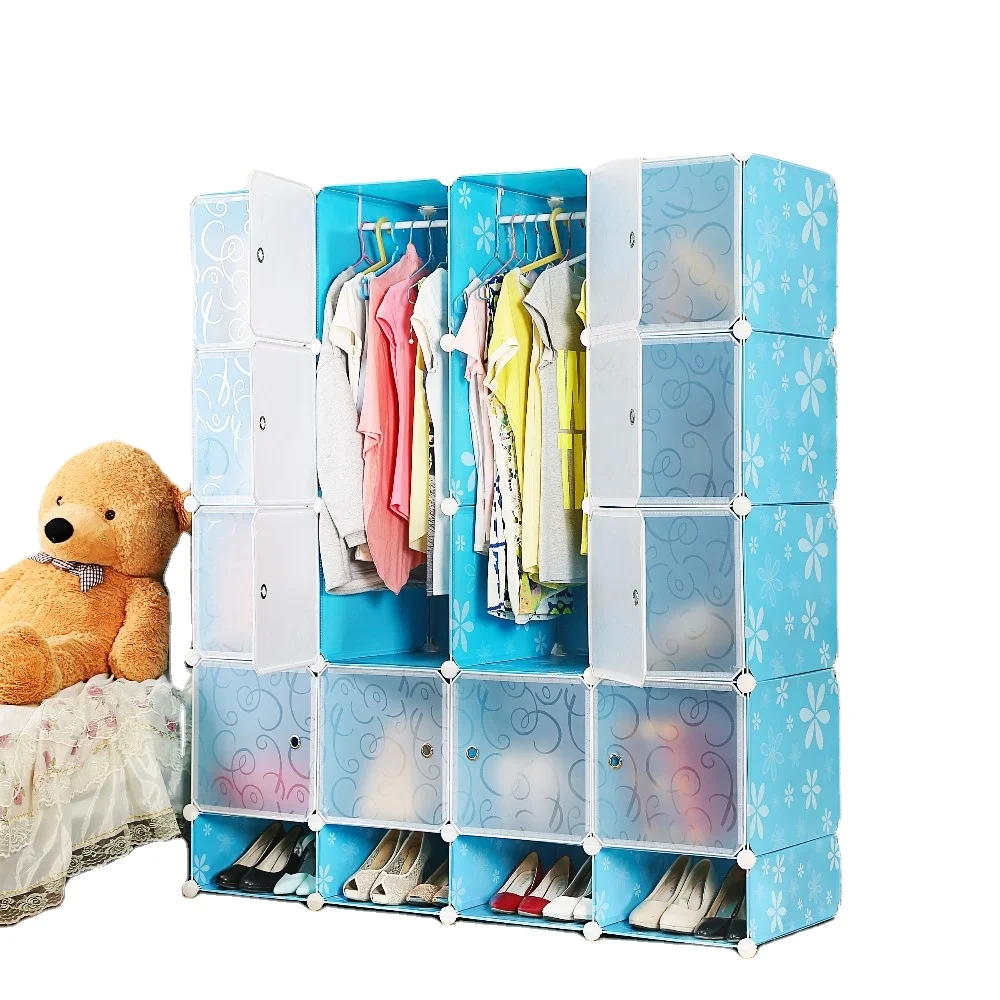 

Simple style original colorful pp storage closet organizers with lids