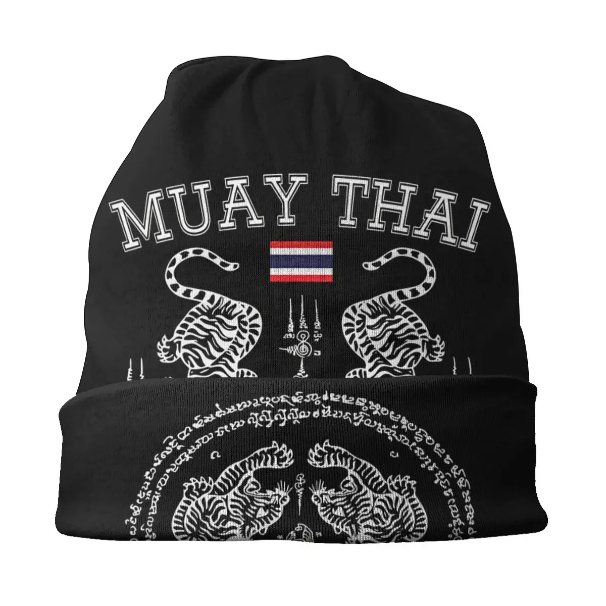 Skullies Mutsen Muay Thaise Mannen Kickboksen Mannen Vrouwen Thailand Dunne Hoed Herfst Lente Mutsen Heren Dames Street Ski Cap