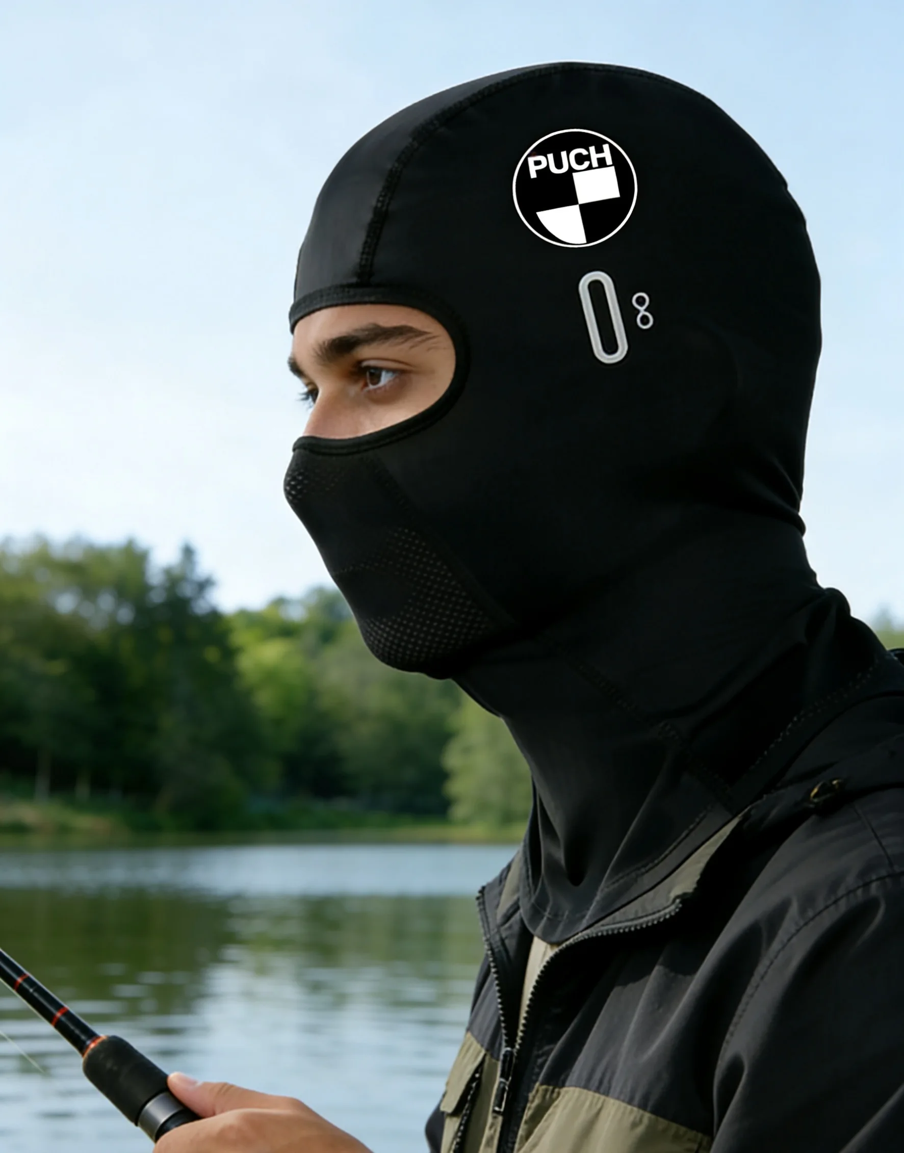 

Puch Quick-dry Multifunctional Balaclava: Soft Breathable Full Face Mask & Helmet Liner for Cycling, Running, Hiking, Fishing