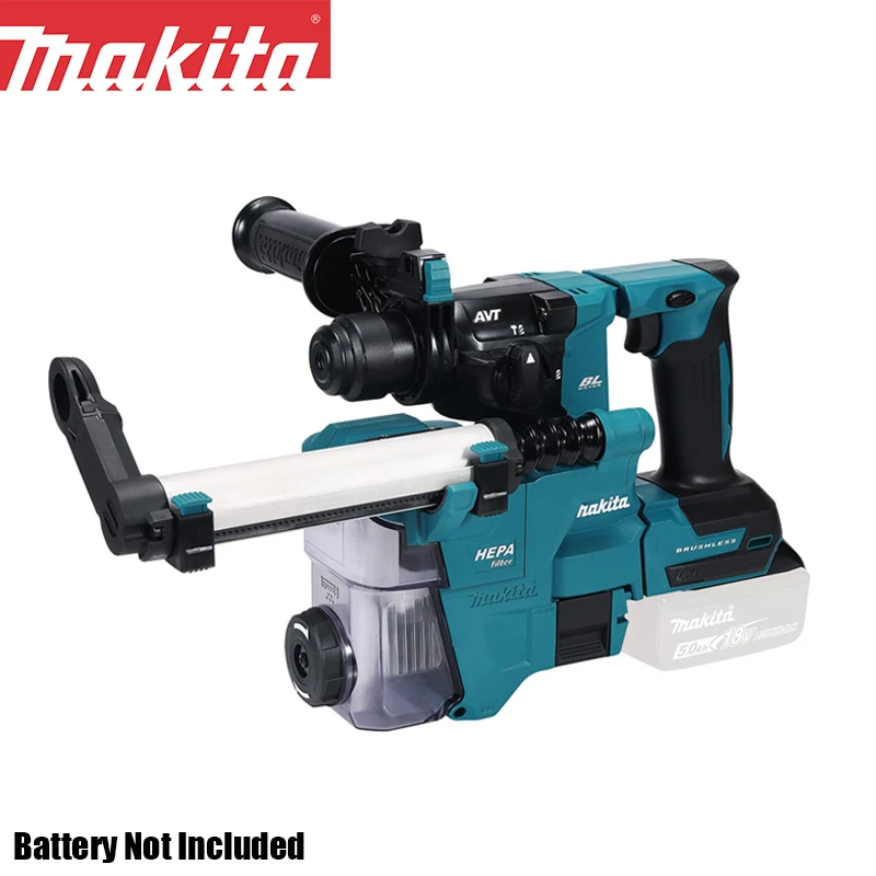 Makita Dhr183 Dx16 Martelo Elétrico Avt 18v Bateria de Lítio Furadeira de Impacto Broca de Martelo de Poeira Compacta