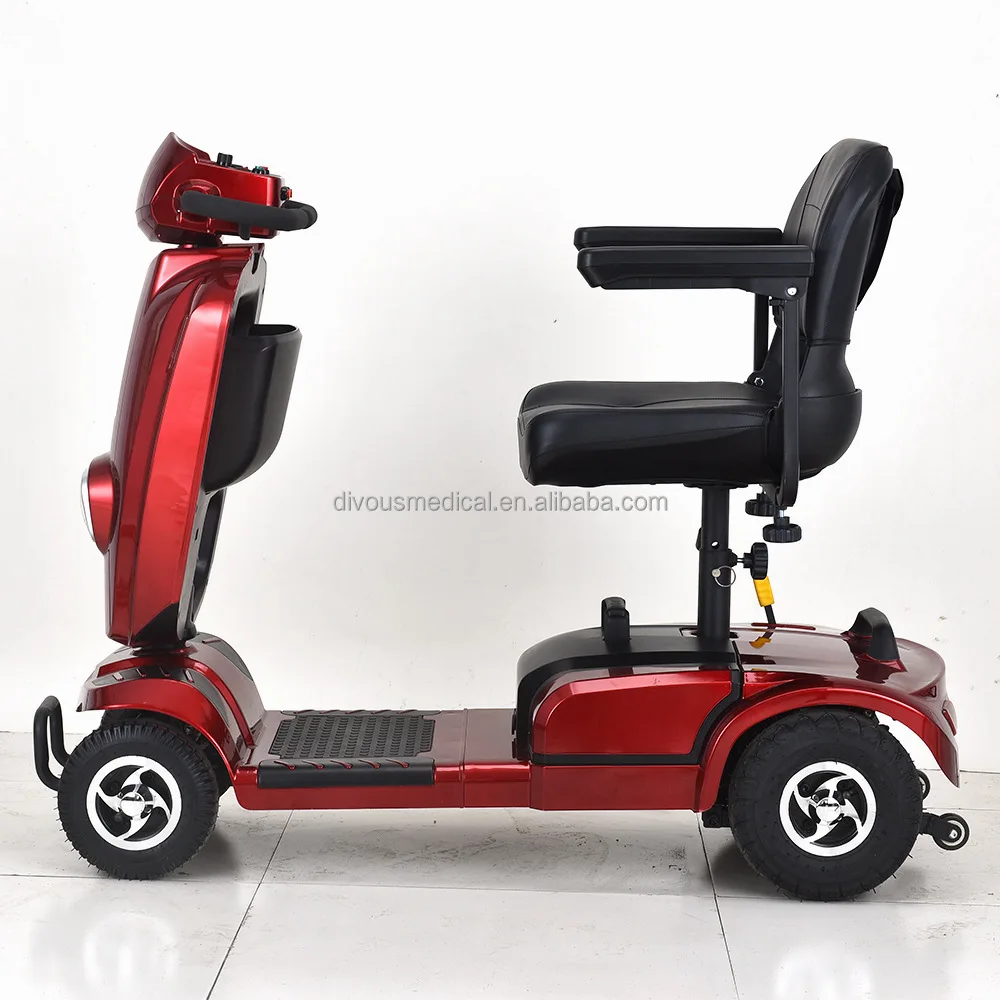 Airo Hot Sale 4 Wheel Foldable Handicapped Electric Mobility Scooter for Disabled