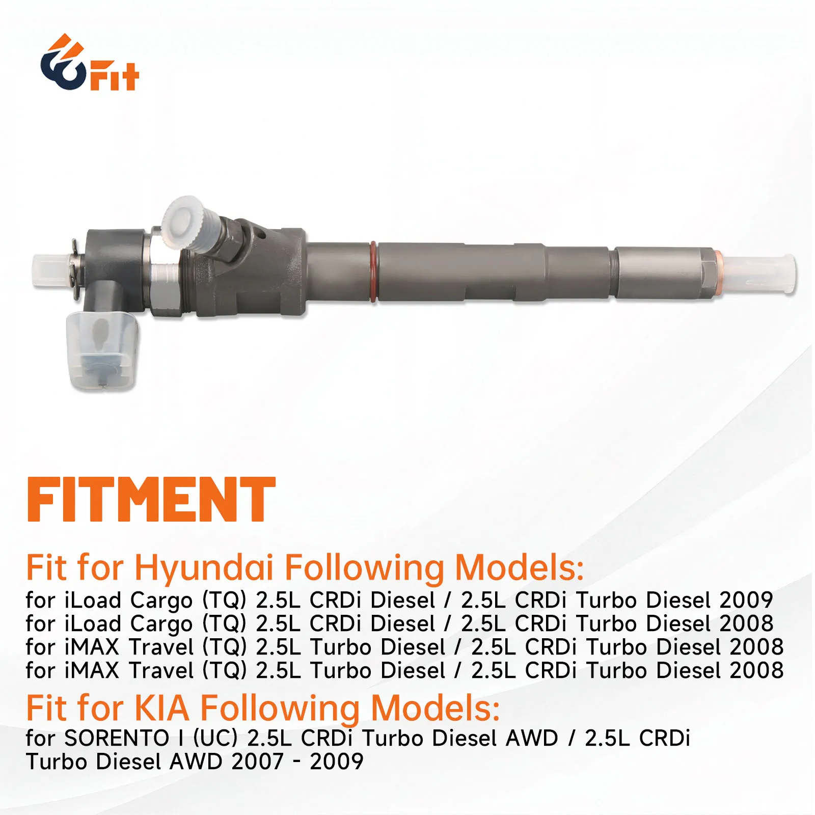 33800-4A500 0445110275 0445110274 Diesel Fuel Injector Nozzle Common Rail For KIA Sorento HYUNDAI H1 2.5L D4CB CRDI