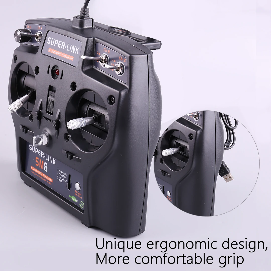 

SM8 KC8 Remote Control Model Aircraft Training Simulator G7.5 Phoenix 5 Online Three-in-One Simulator for Aviation Enthusiasts