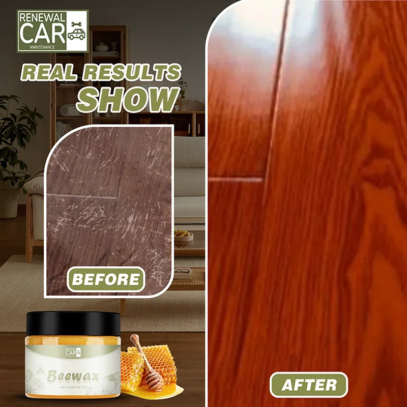 Автомобильный пчелиный воск - 100% натуральный, для салона автомобиля и деревянных поверхностей дома. Очищает, польскую, защищает, восстанавливает блеск. Простота в использовании